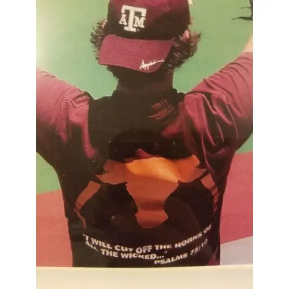 Texas A&M University Aggies Picture 15.5 x 13.5" Anti Longhorns College Sports - Picture 3 of 8